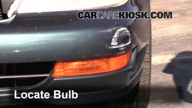 1999 Acura CL Premium 3.0L V6 Luces Luz de giro delantera (reemplazar foco)